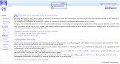 Desktop Screenshot of cyberpresent.de